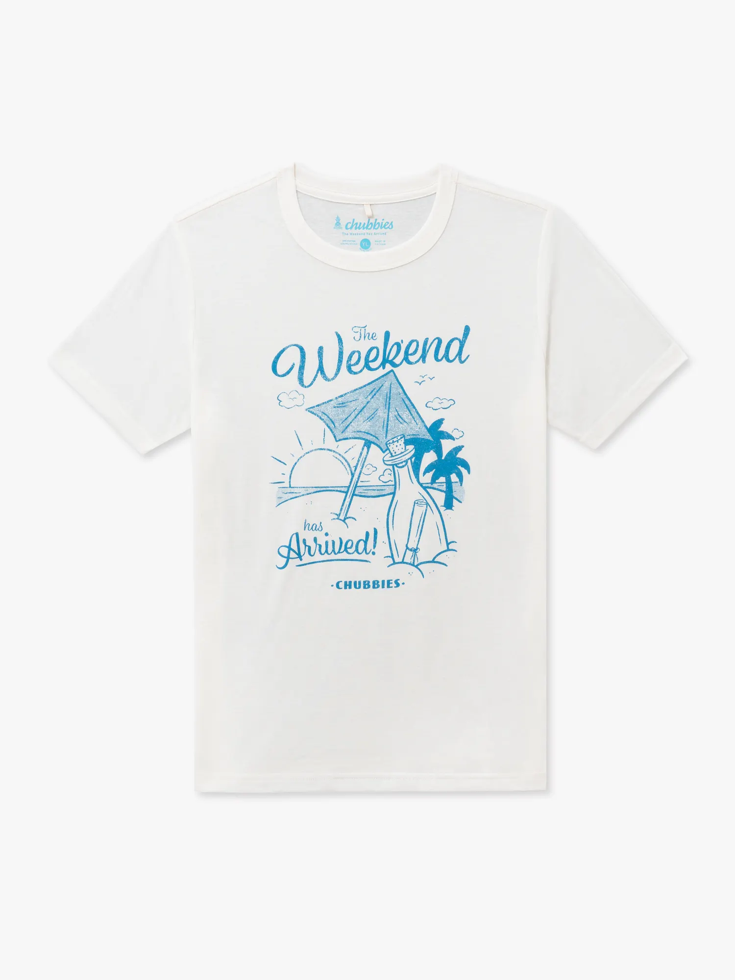 The Message In A Bottle (Boys Non Pocket T-Shirt)