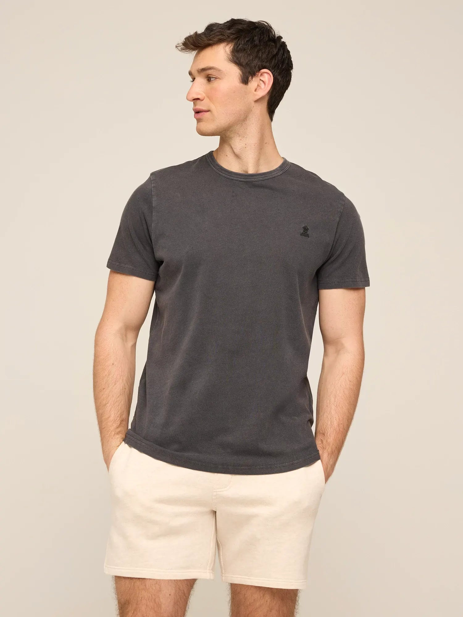 The 24/7, 365 (Essential Non Pocket T-Shirt)- Black
