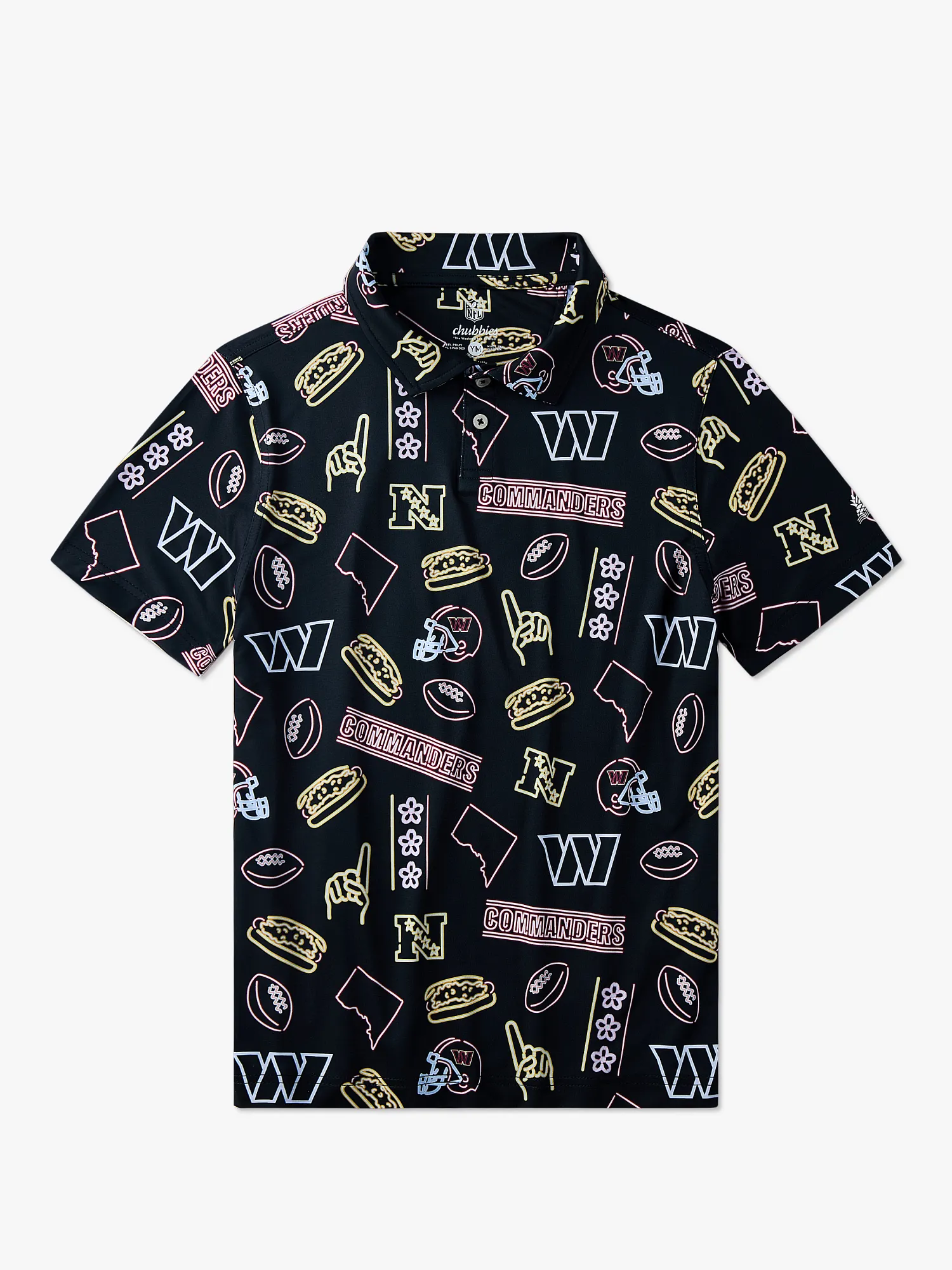 The Neon Commanders (NFL Boys Performance Polo)