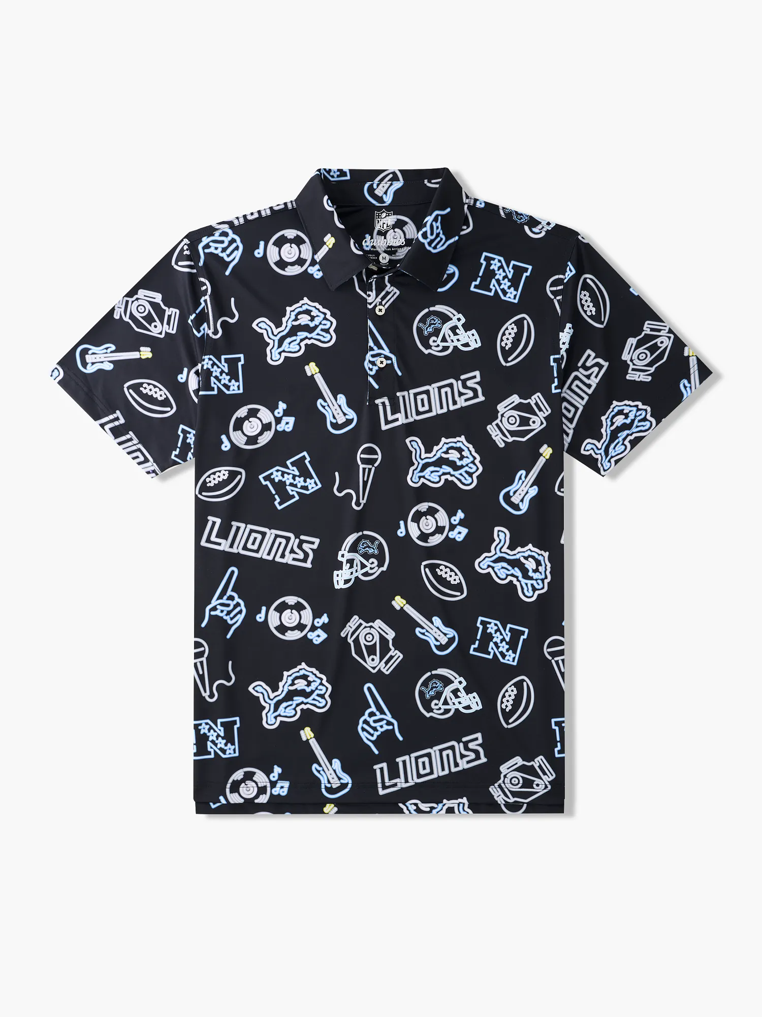 The Neon Lions (NFL Performance Polo)