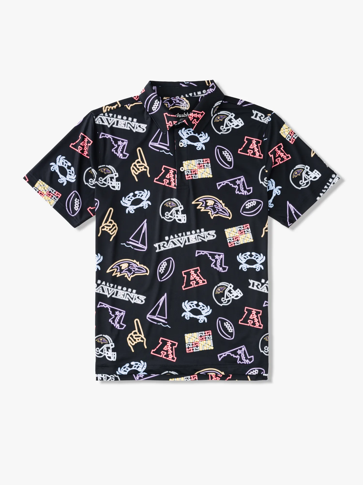 The Neon Ravens (NFL Performance Polo)