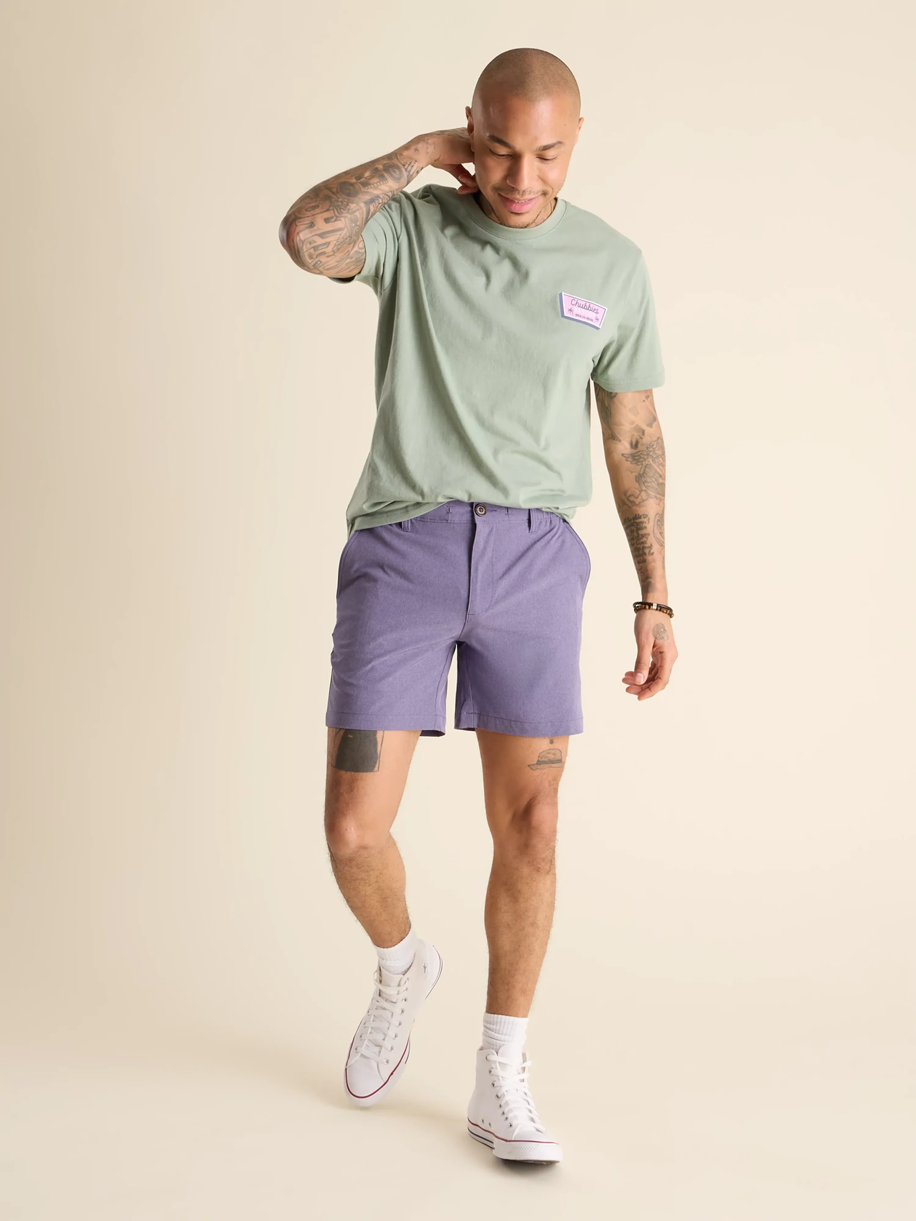 The Moon Juices 6" (Heather Everywear Performance Short)