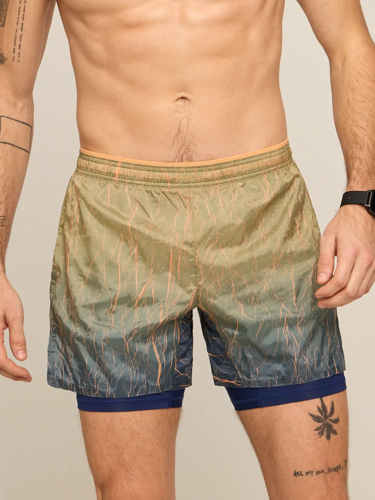 The Peachy Waves 5.5" (Crinkle Ultimate Training Short)
