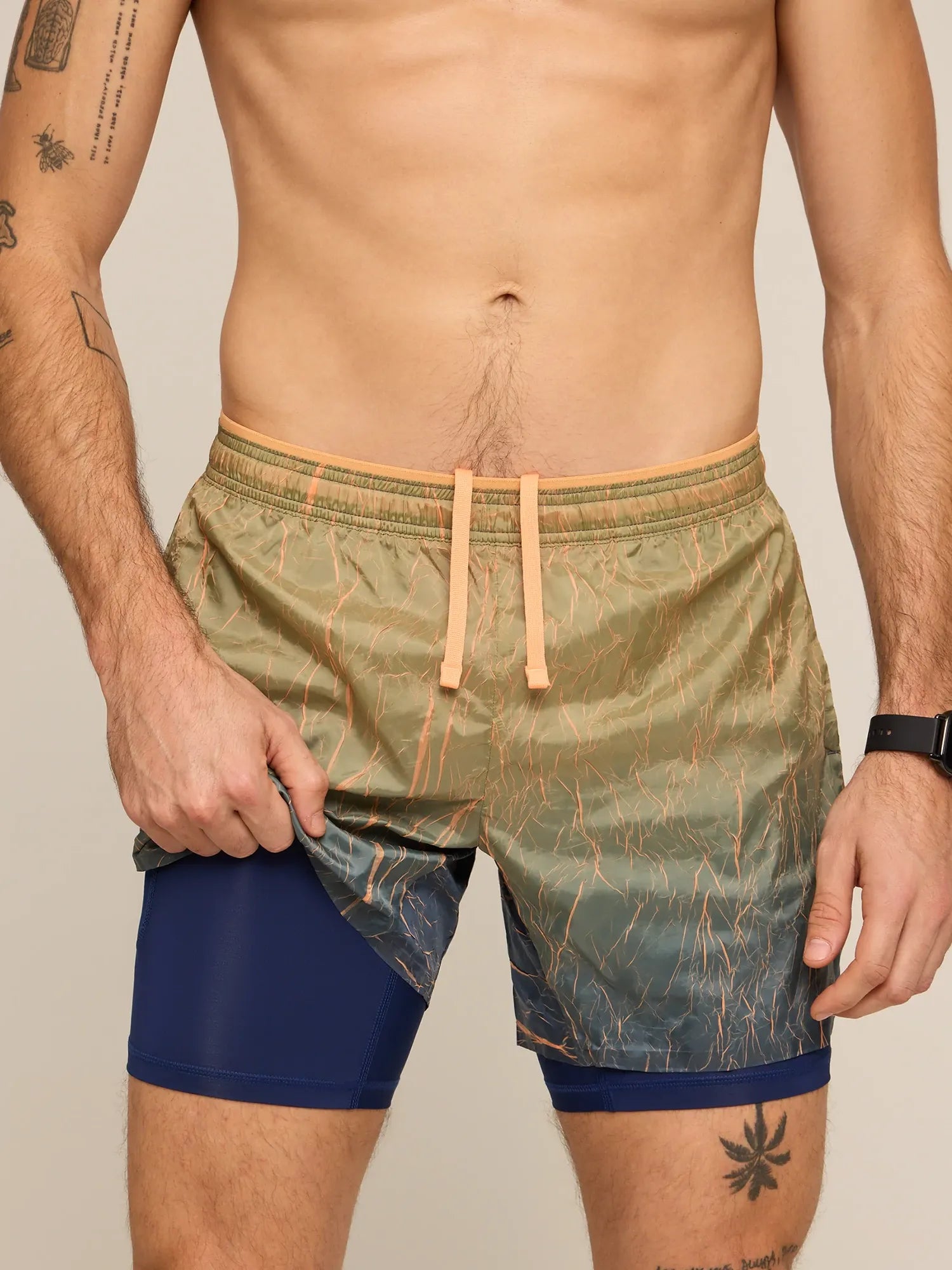 The Peachy Waves 5.5" (Crinkle Ultimate Training Short)