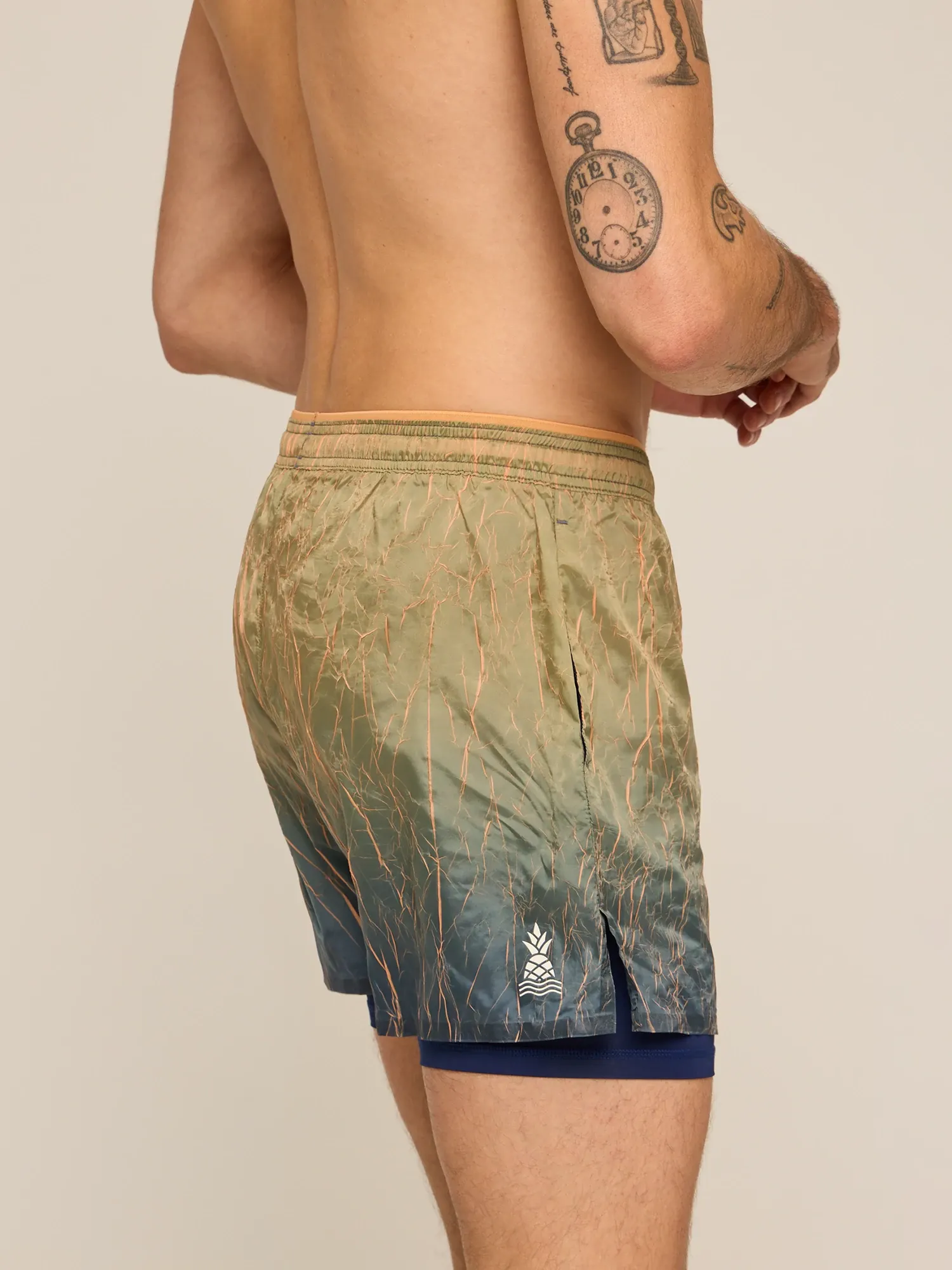The Peachy Waves 5.5" (Crinkle Ultimate Training Short)