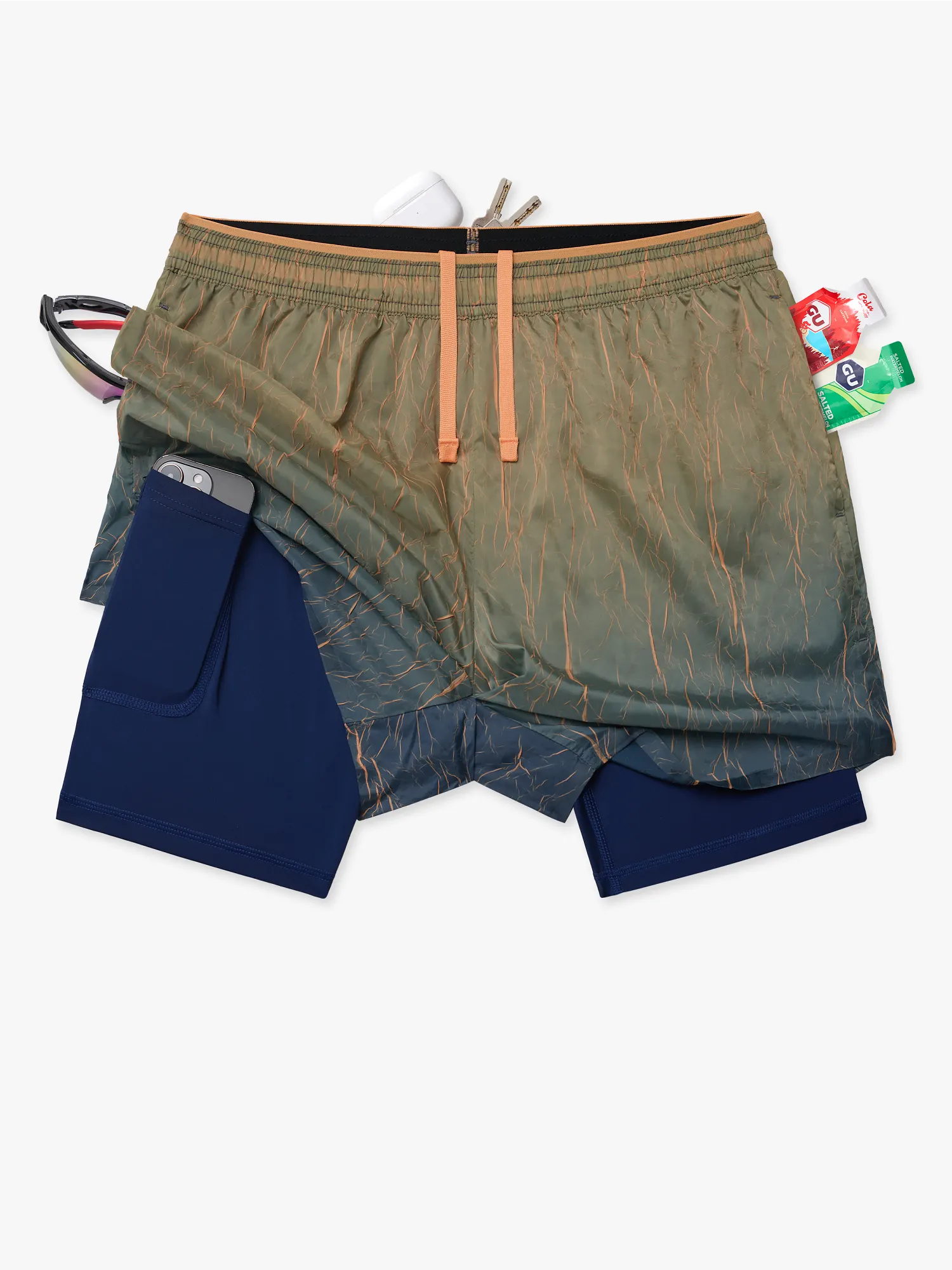 The Peachy Waves 5.5" (Crinkle Ultimate Training Short)