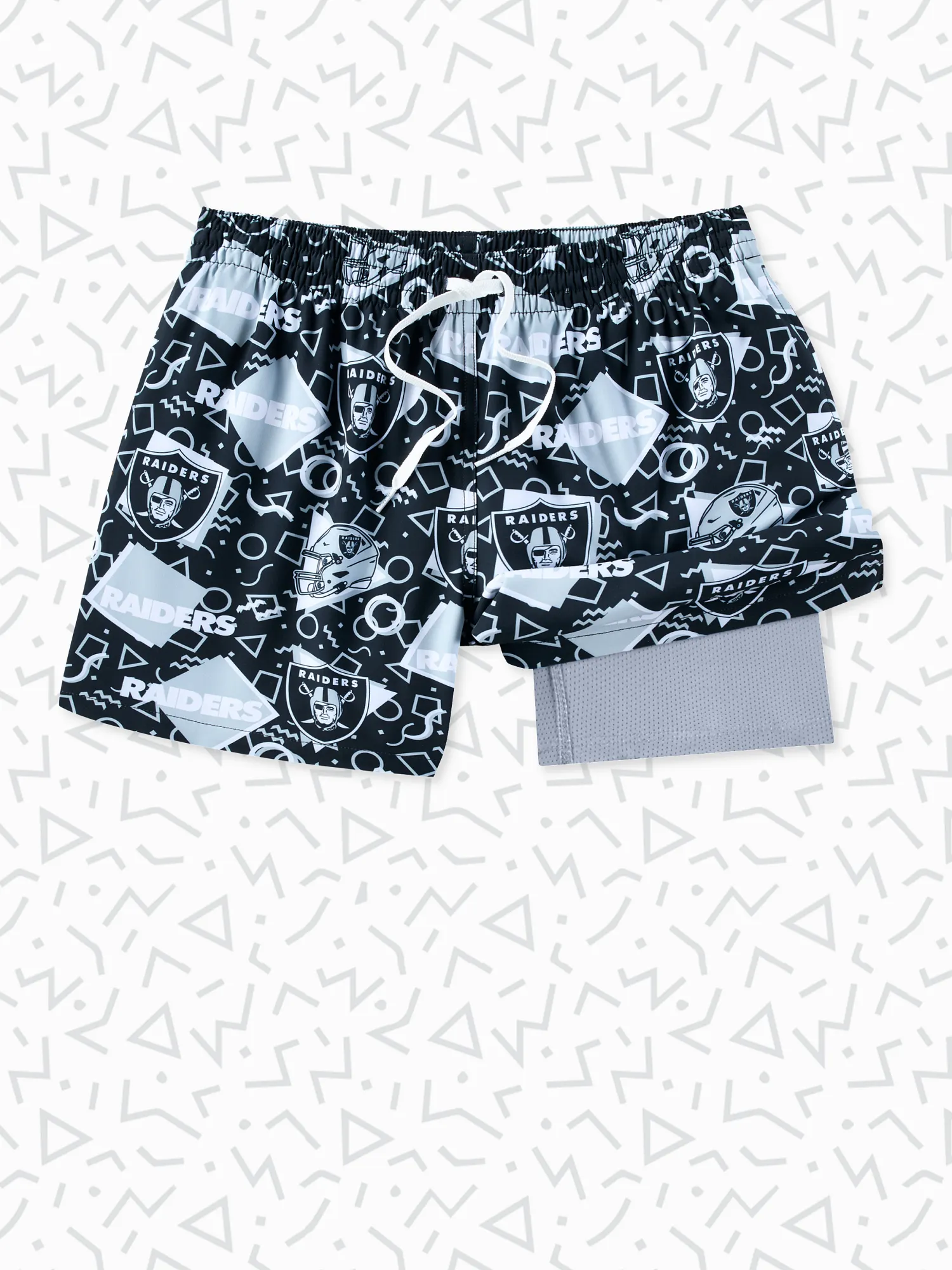 The Raiders Game Day Fit  5.5"  (Classic Lined Swim)