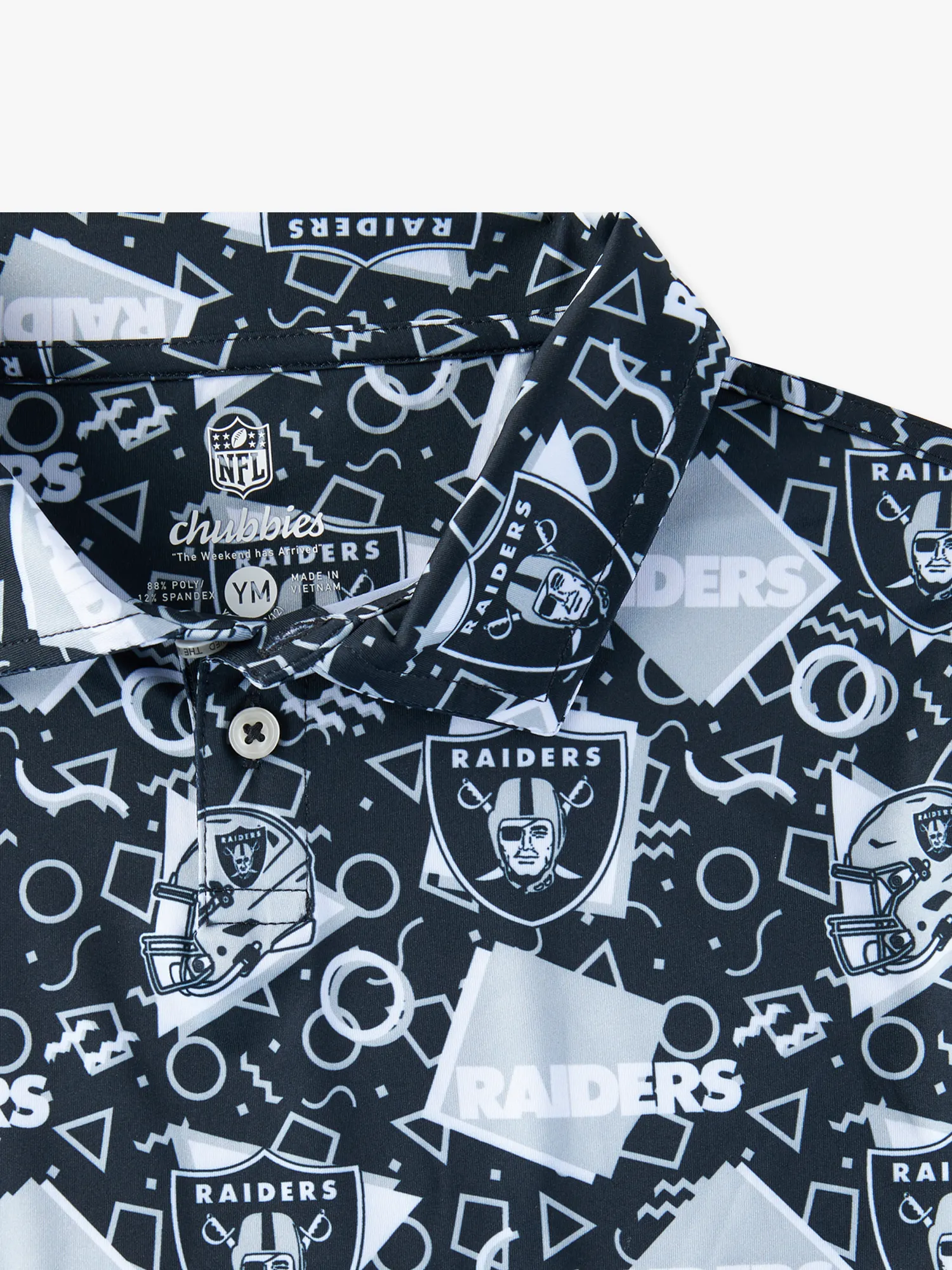 The Raiders Game Day Fit (Boys Performance Polo)