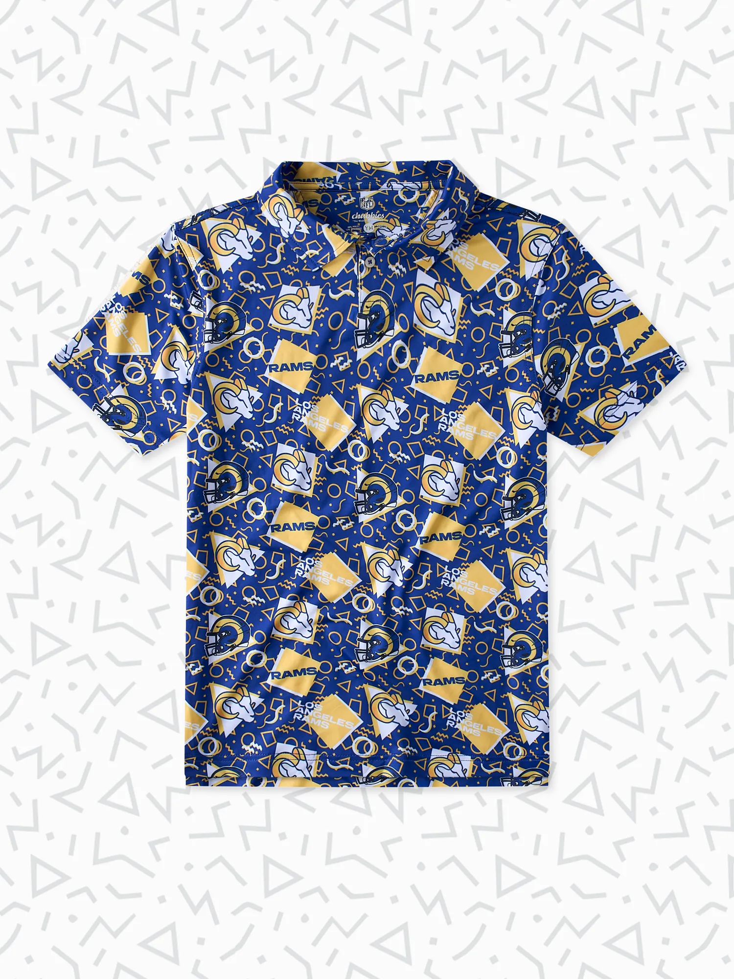 The Rams Game Day Fit (Boys Performance Polo)
