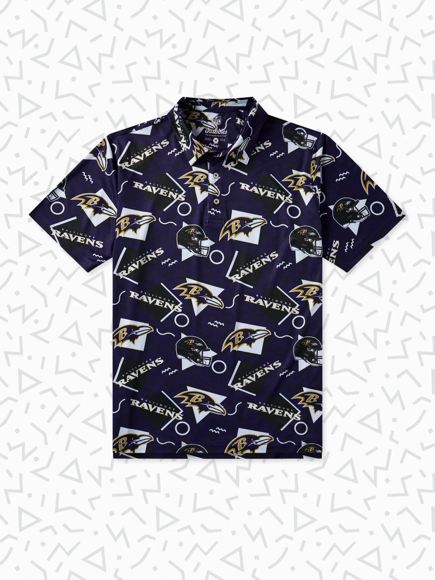 The Ravens Game Day Fit (Performance Polo)
