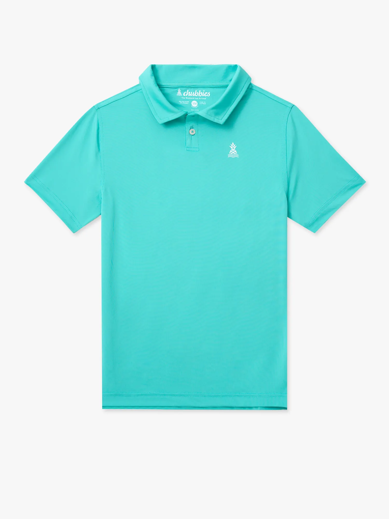 The Real Teal (Boys Performance Polo)