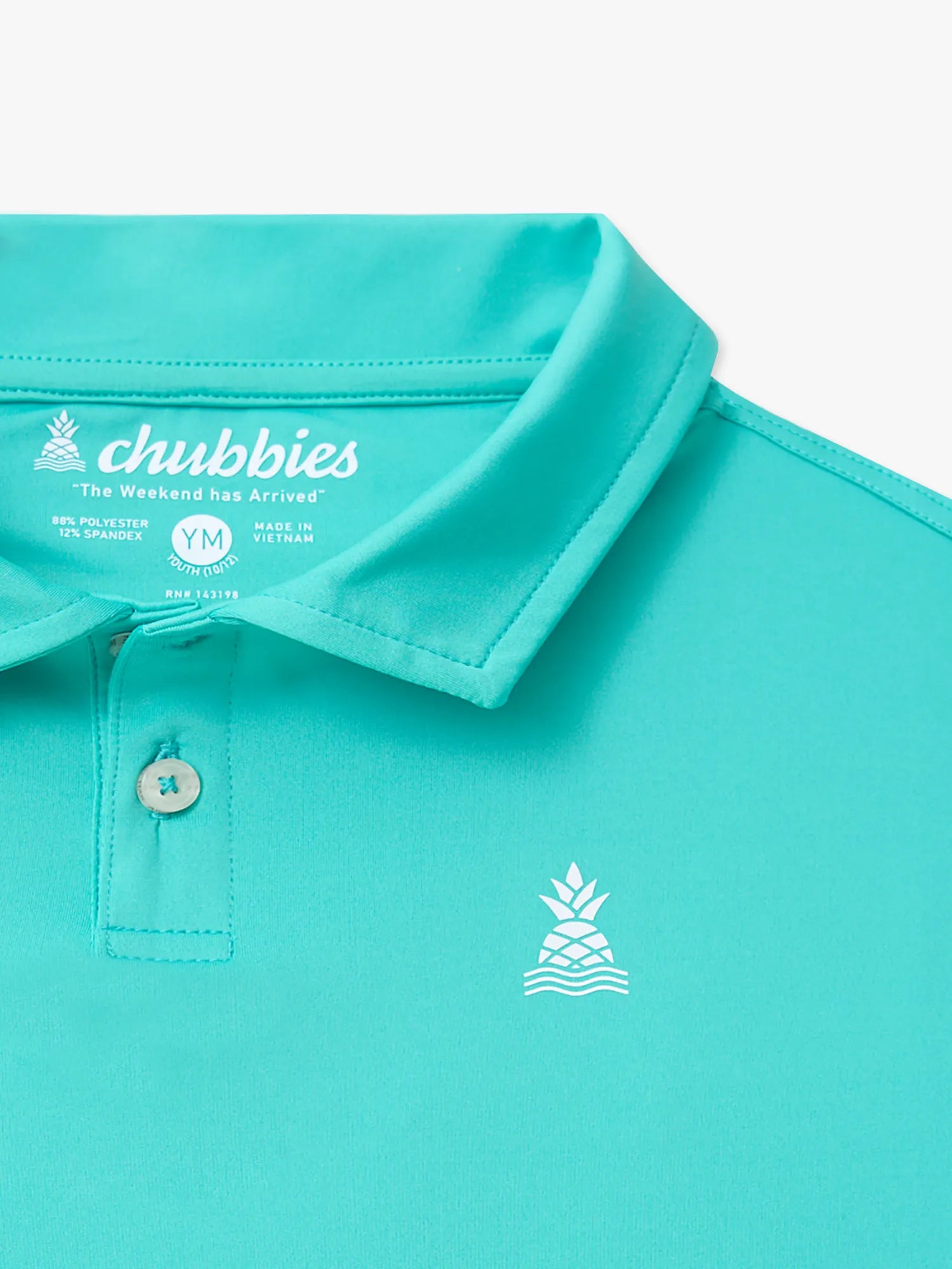 The Real Teal (Boys Performance Polo)