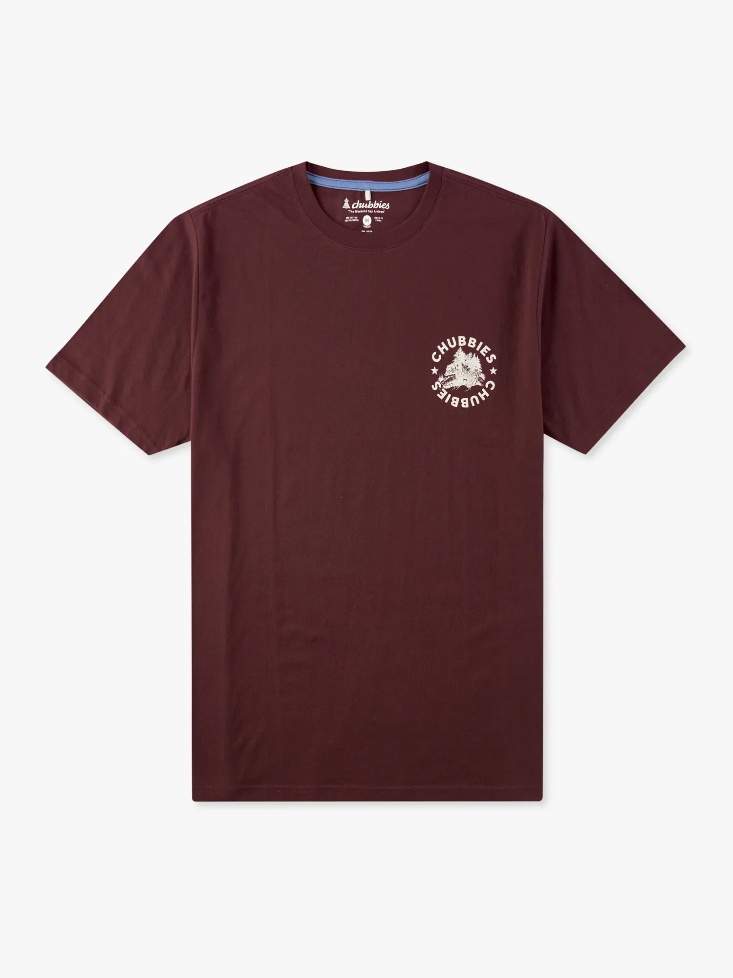 The Rough n' Tumble (Non Pocket Graphic Tee) - Burgundy
