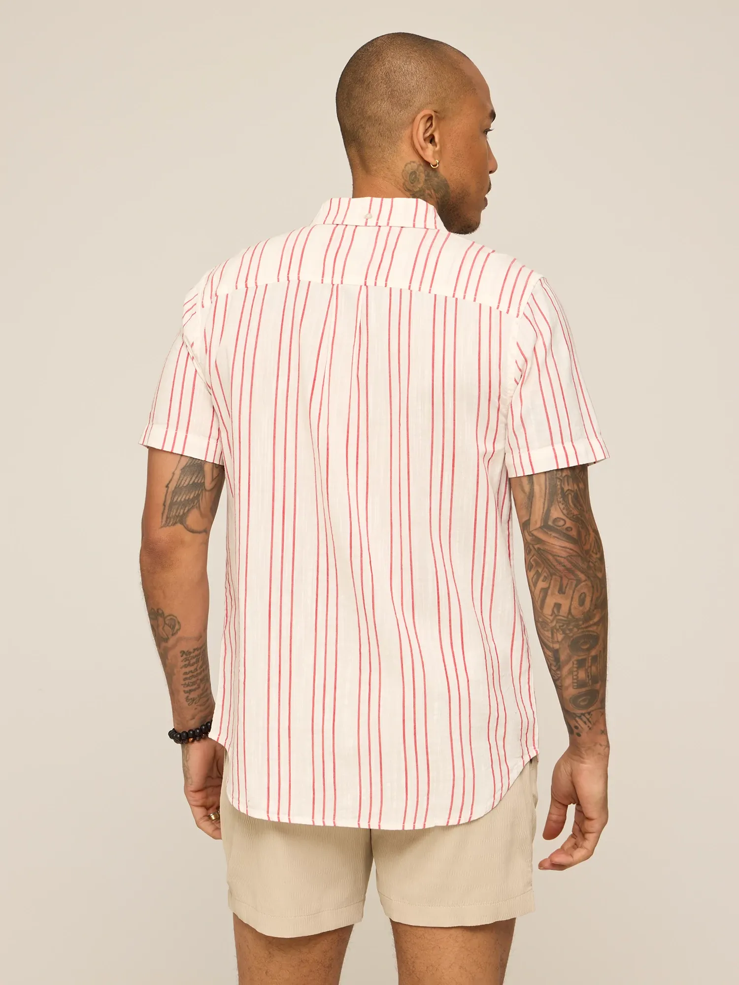 The Ruby Ribbon (Resort Weave Friday Shirt)