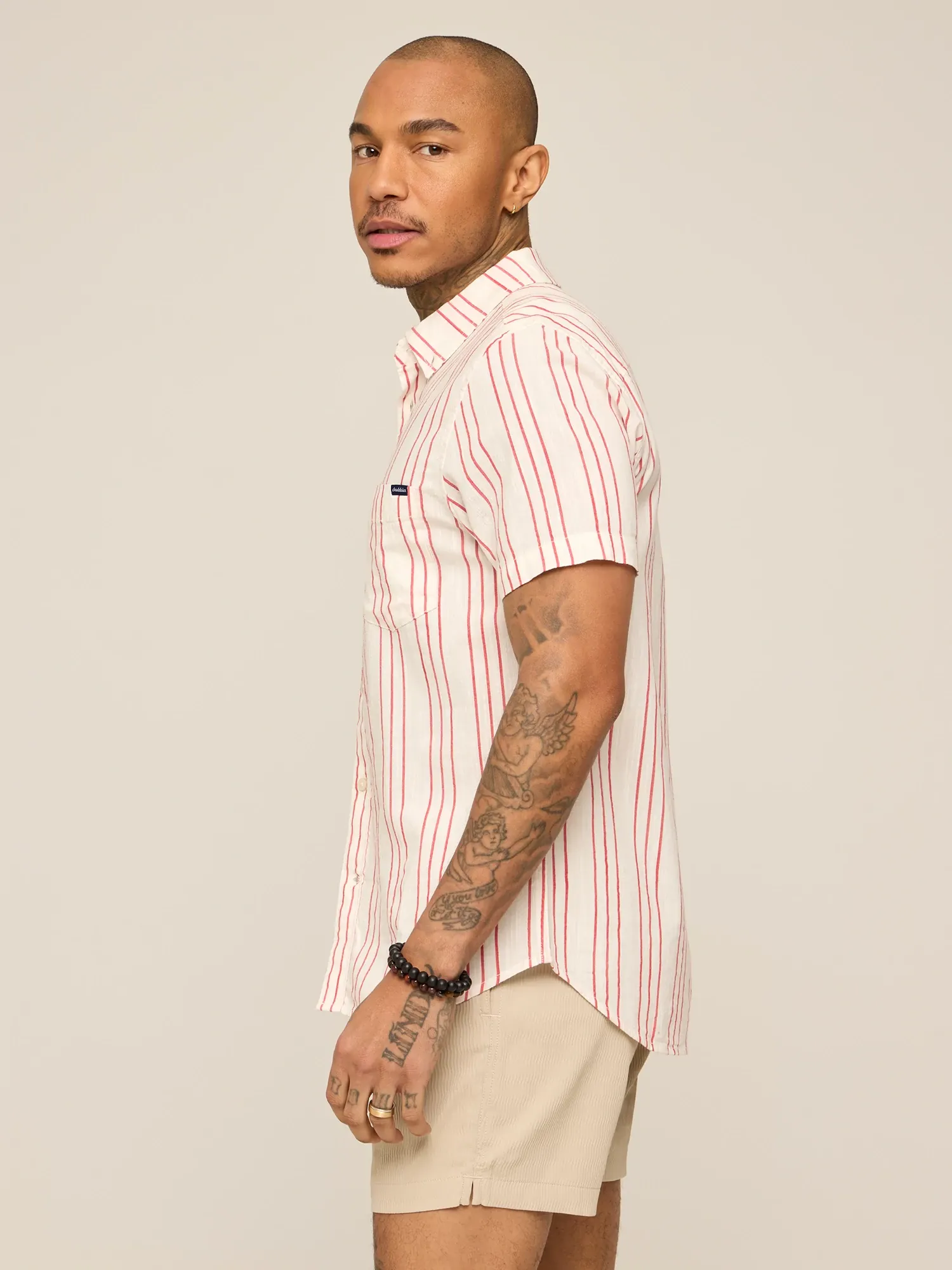 The Ruby Ribbon (Resort Weave Friday Shirt)