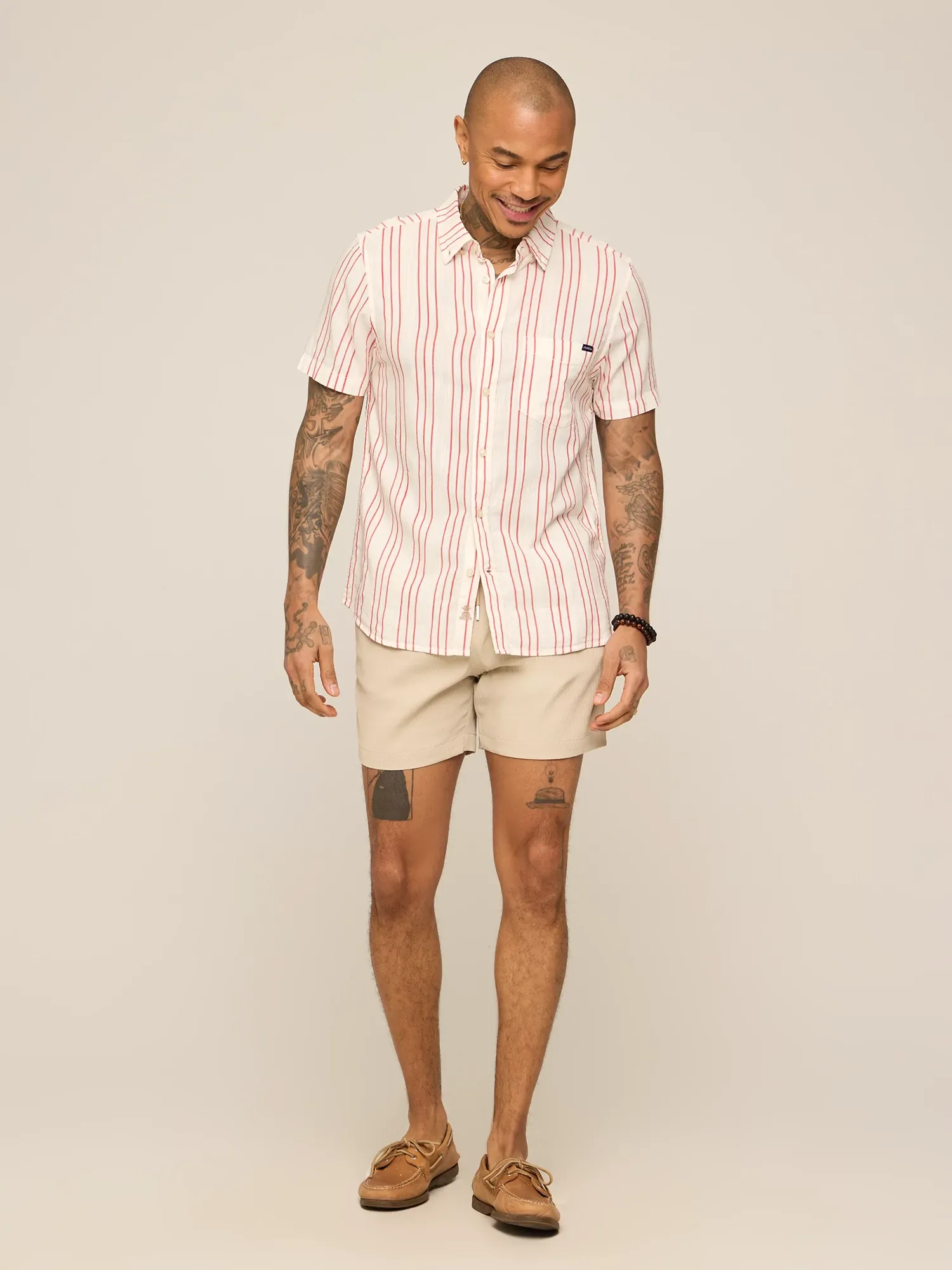 The Ruby Ribbon (Resort Weave Friday Shirt)