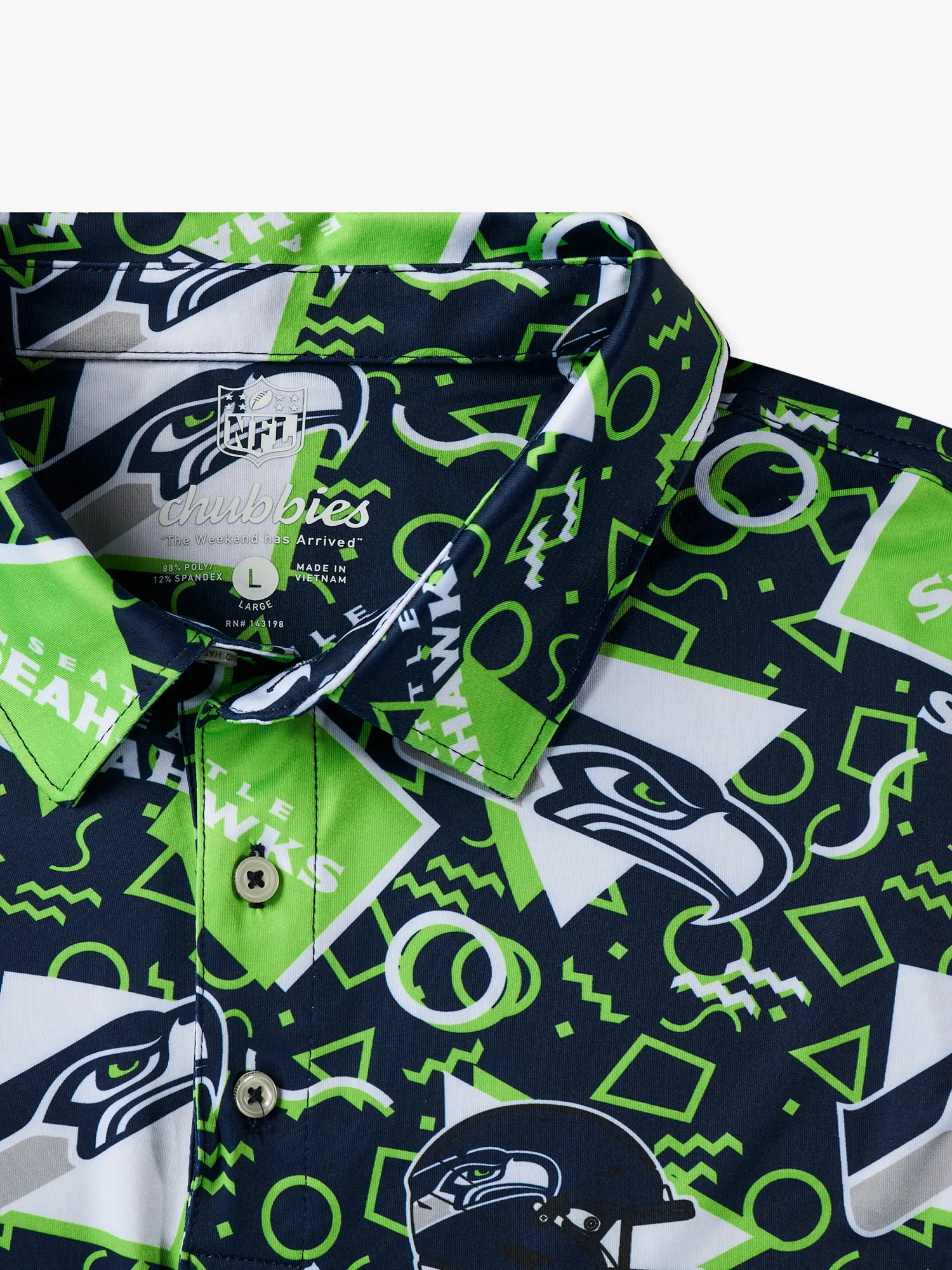 The Seahawks Game Day Fit (Performance Polo)