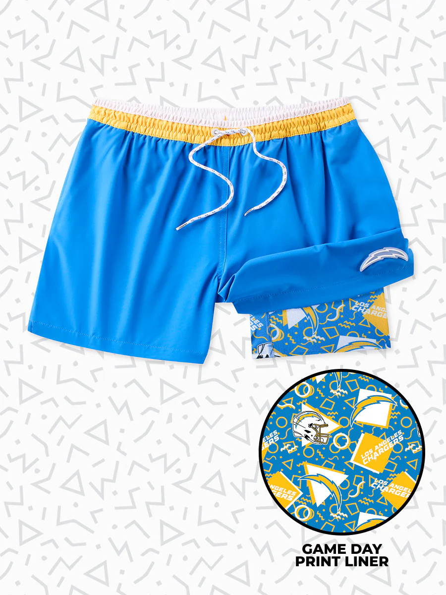 The Secret Chargers 5.5" (Classic Lined Swim Trunks)