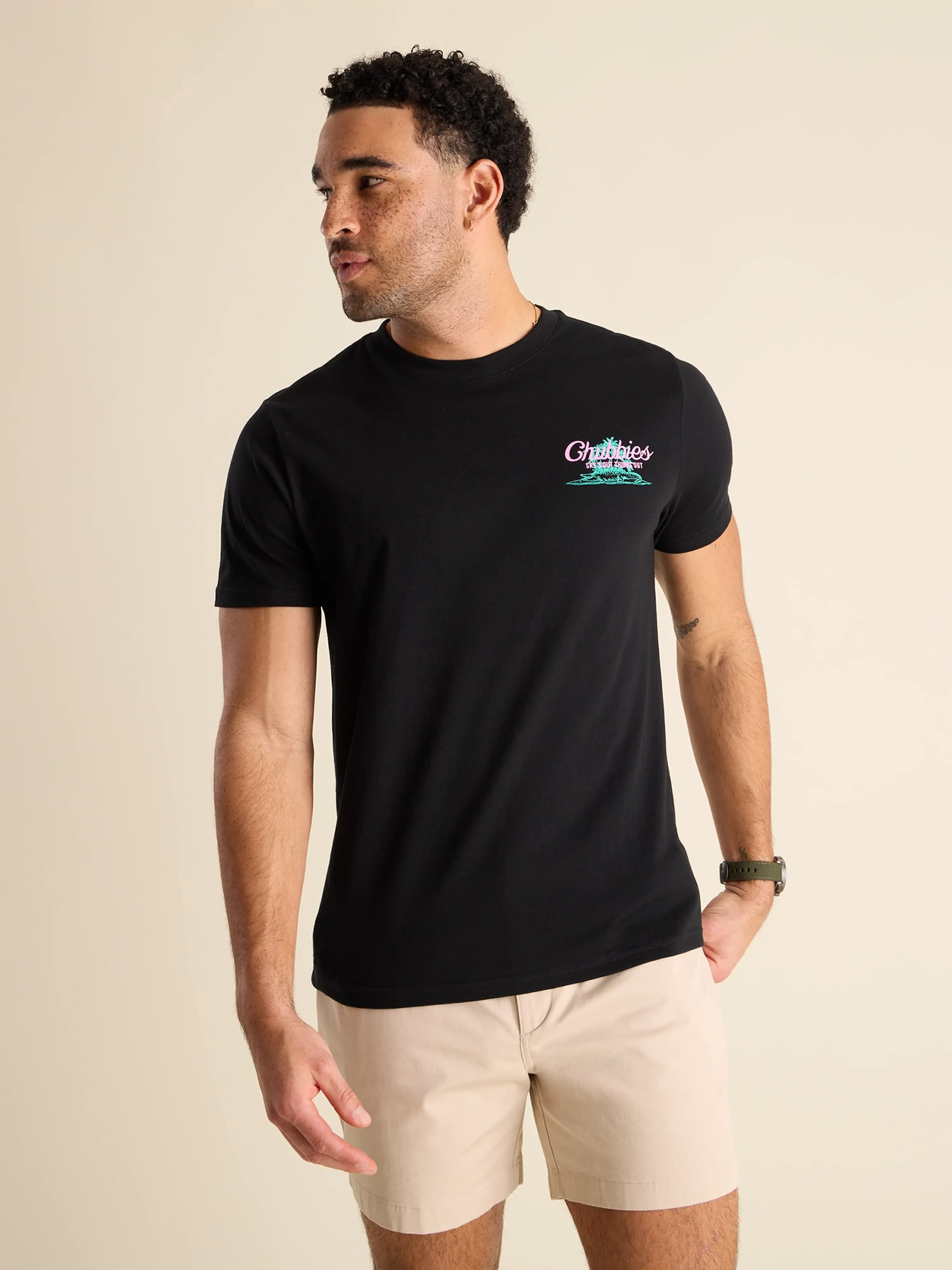 The Chubbies Brew (Non Pocket Graphic T-Shirt)