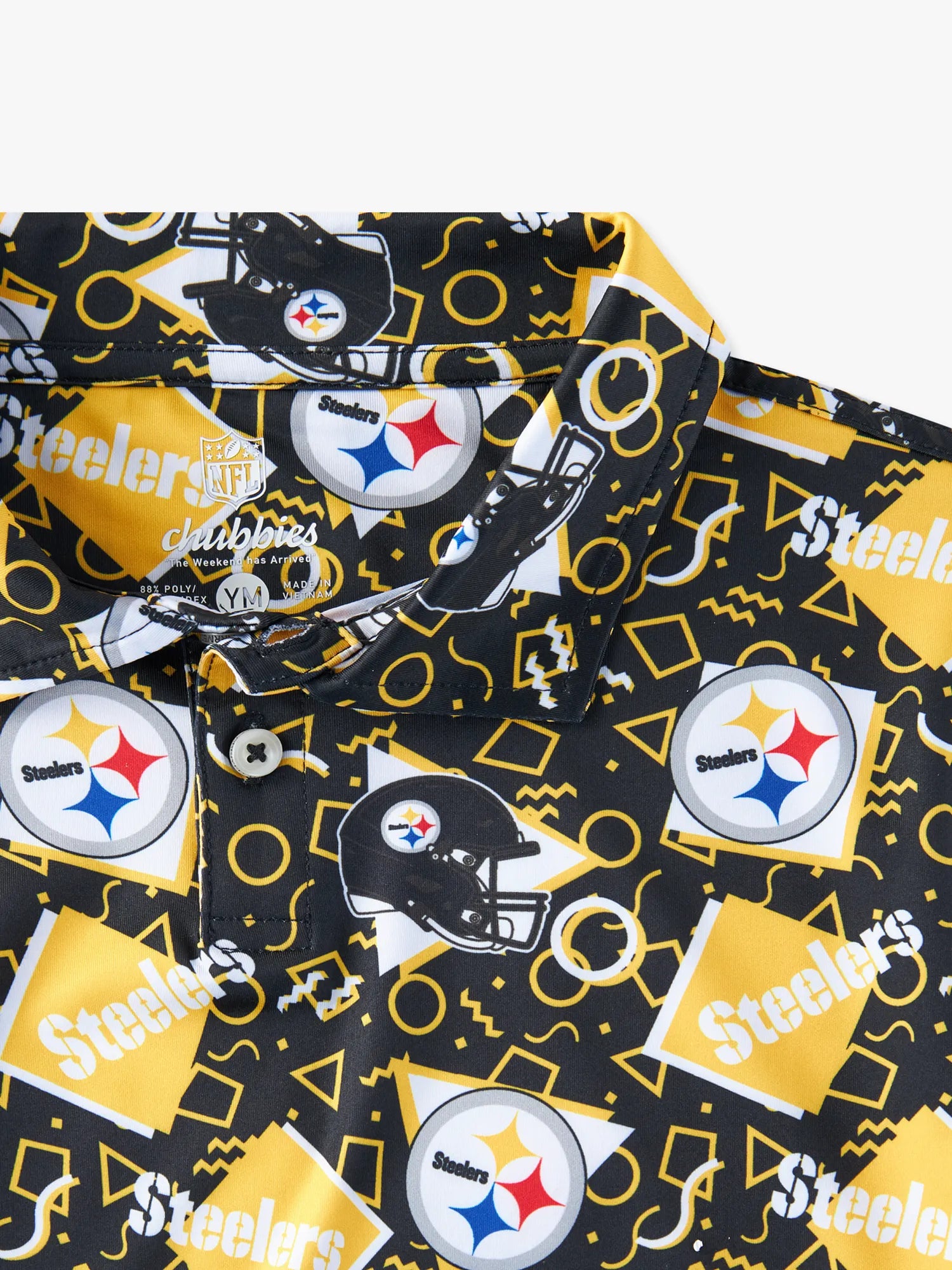 The Steelers Game Day Fit (Boys Performance Polo)