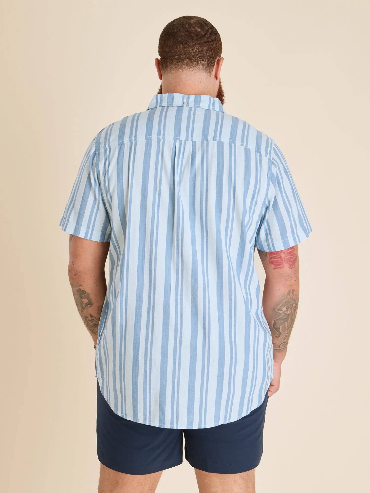 The Striped Up & Down (Resort Weave Friday Shirt)