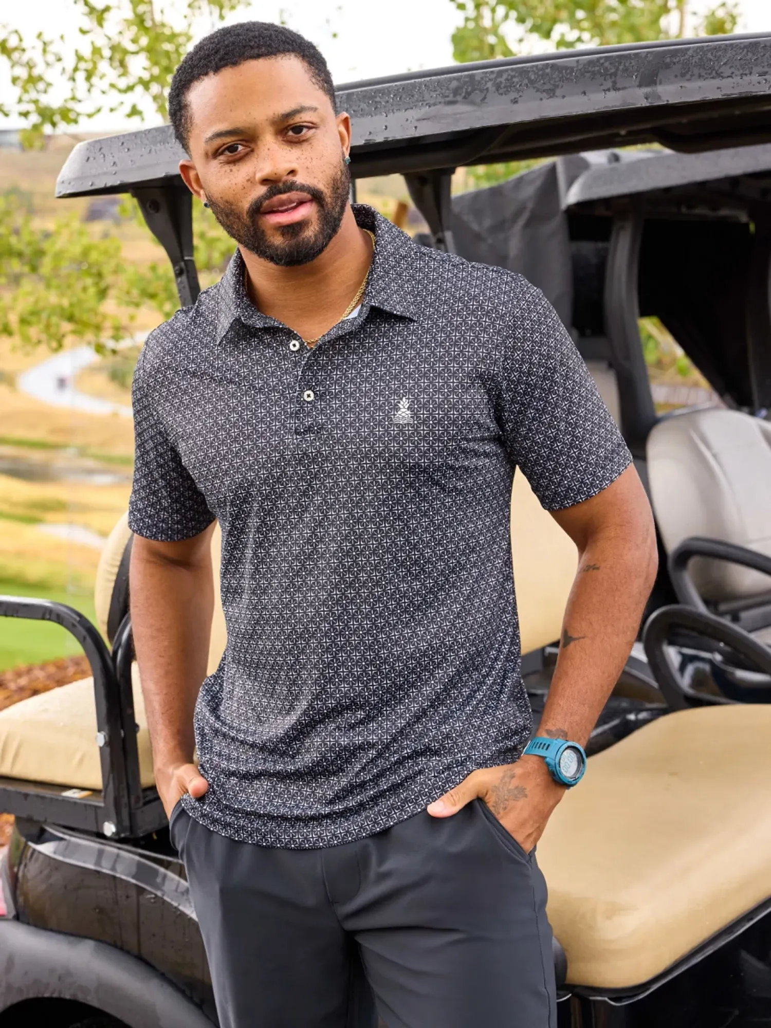 The Sundial- Black (Range Polo)