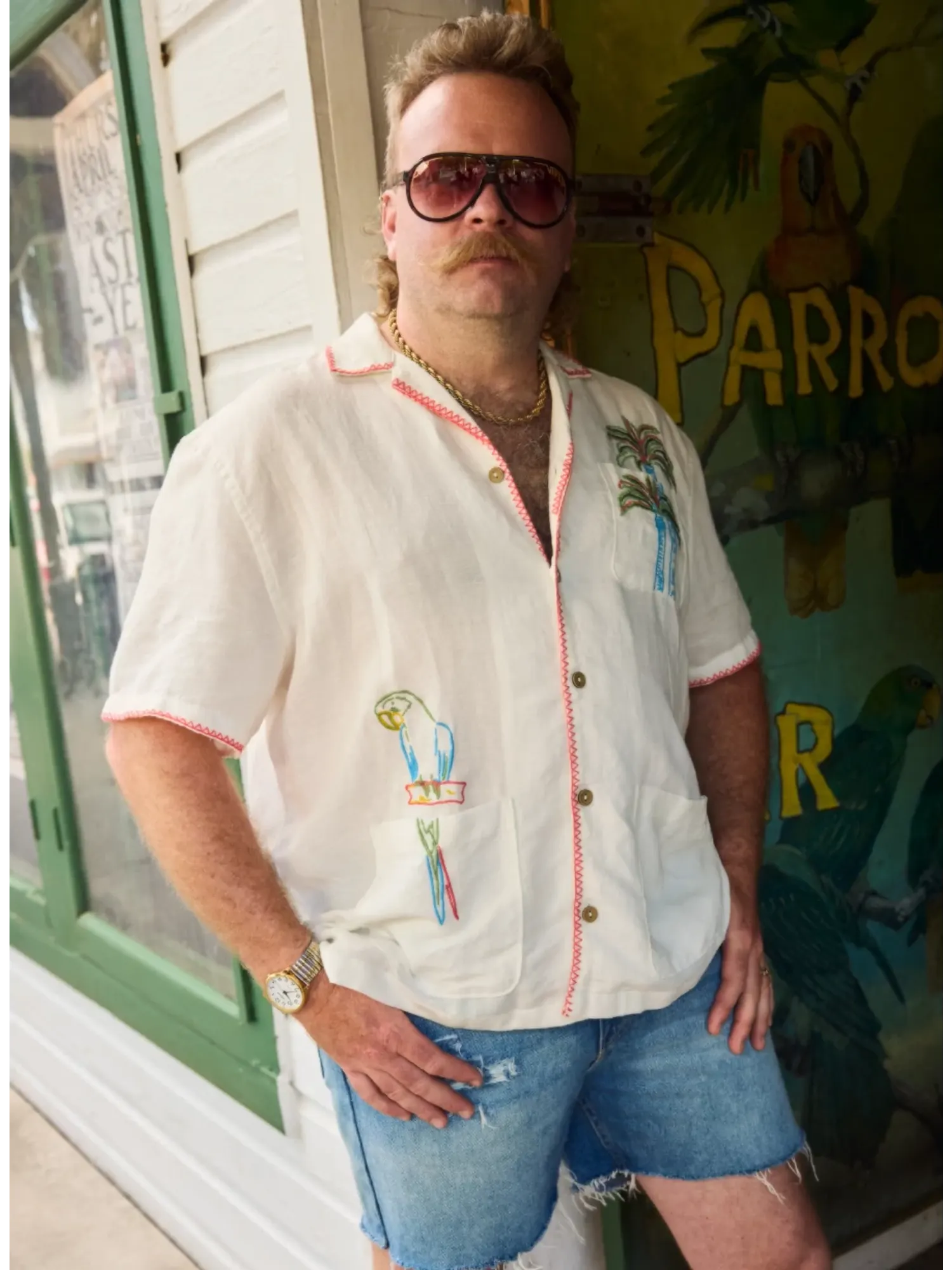 The Tropical Perch (Coastline Shirt)