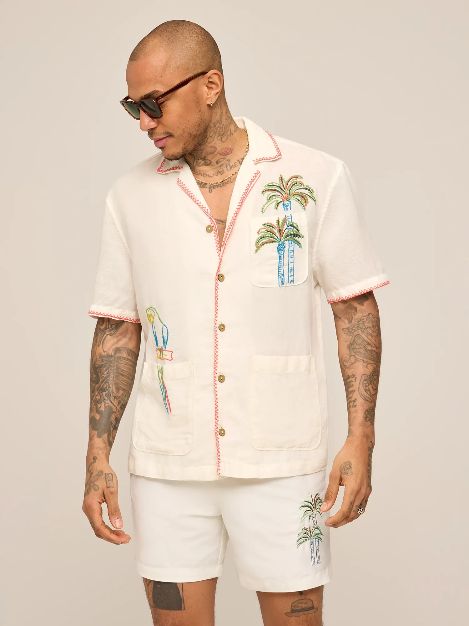 The Tropical Perch (Coastline Shirt)