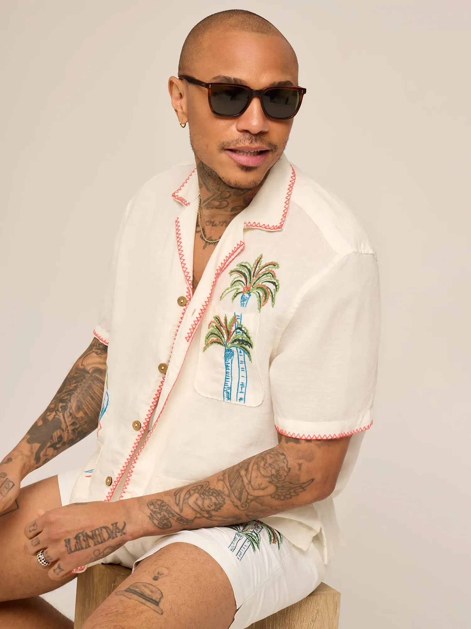 The Tropical Perch (Coastline Shirt)