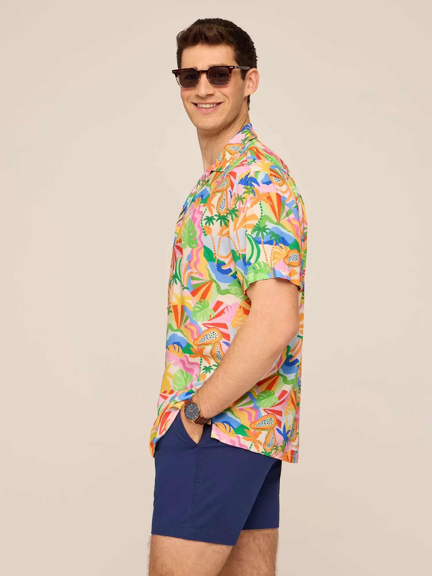 The Trouble In Paradise (Rayon Sunday Shirt)