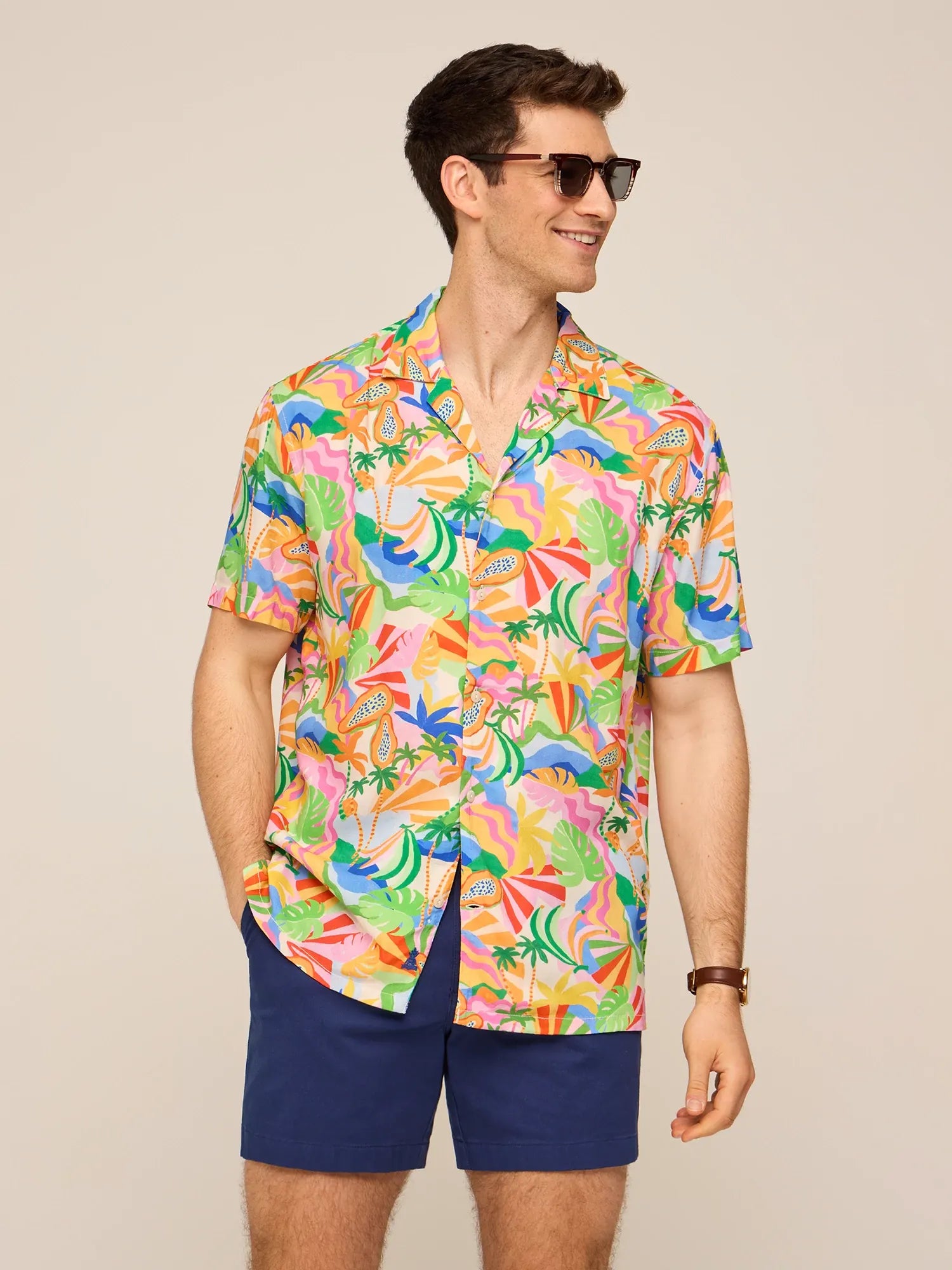 The Trouble In Paradise (Rayon Sunday Shirt)