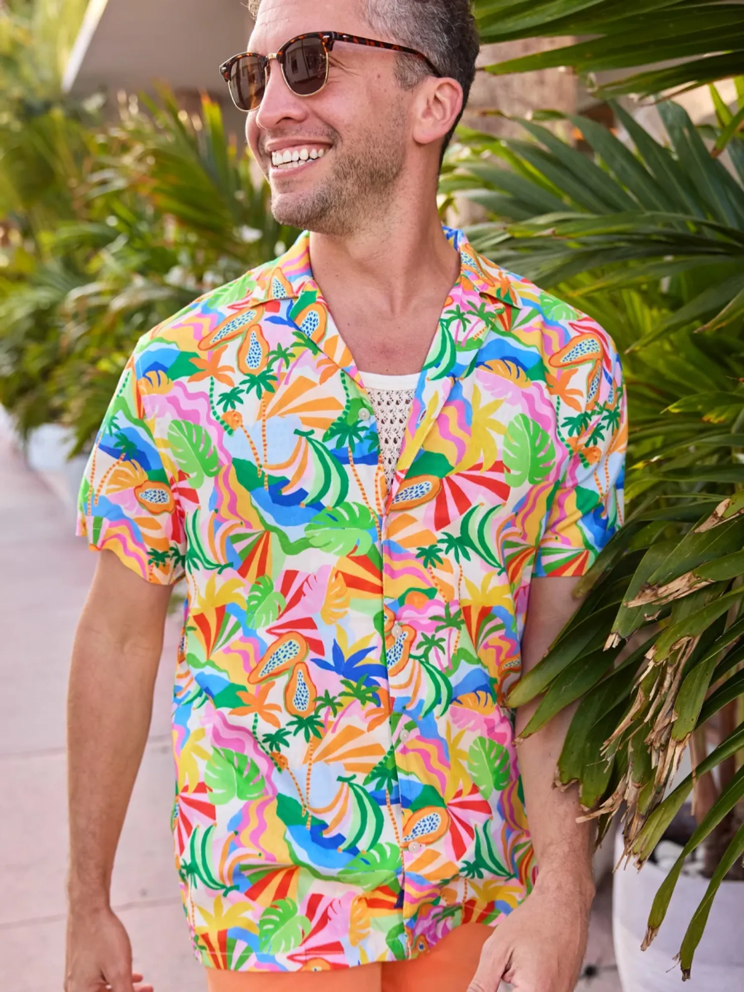 The Trouble In Paradise (Rayon Sunday Shirt)