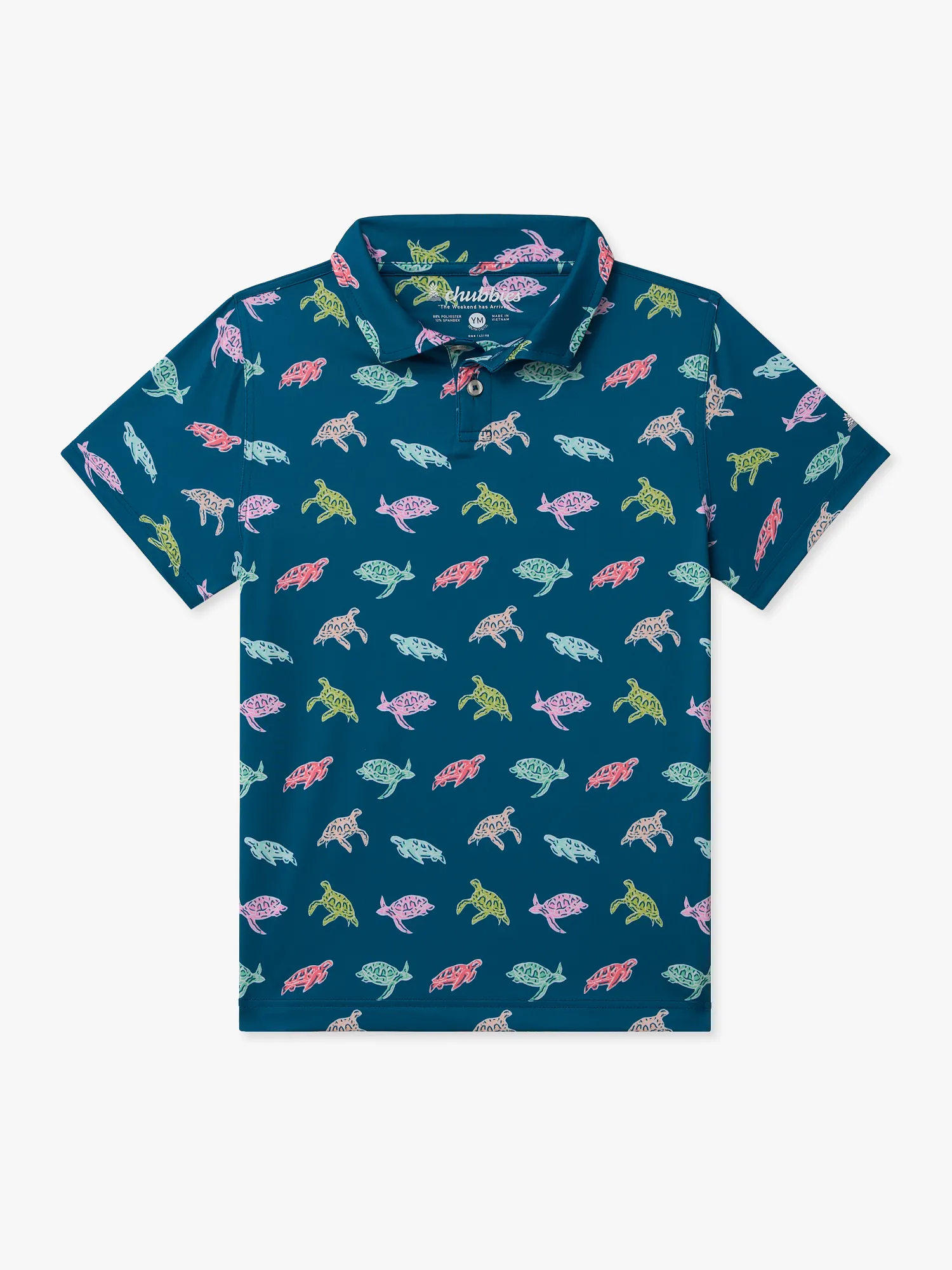 The Turtally Awesome (Boys Performance Polo)