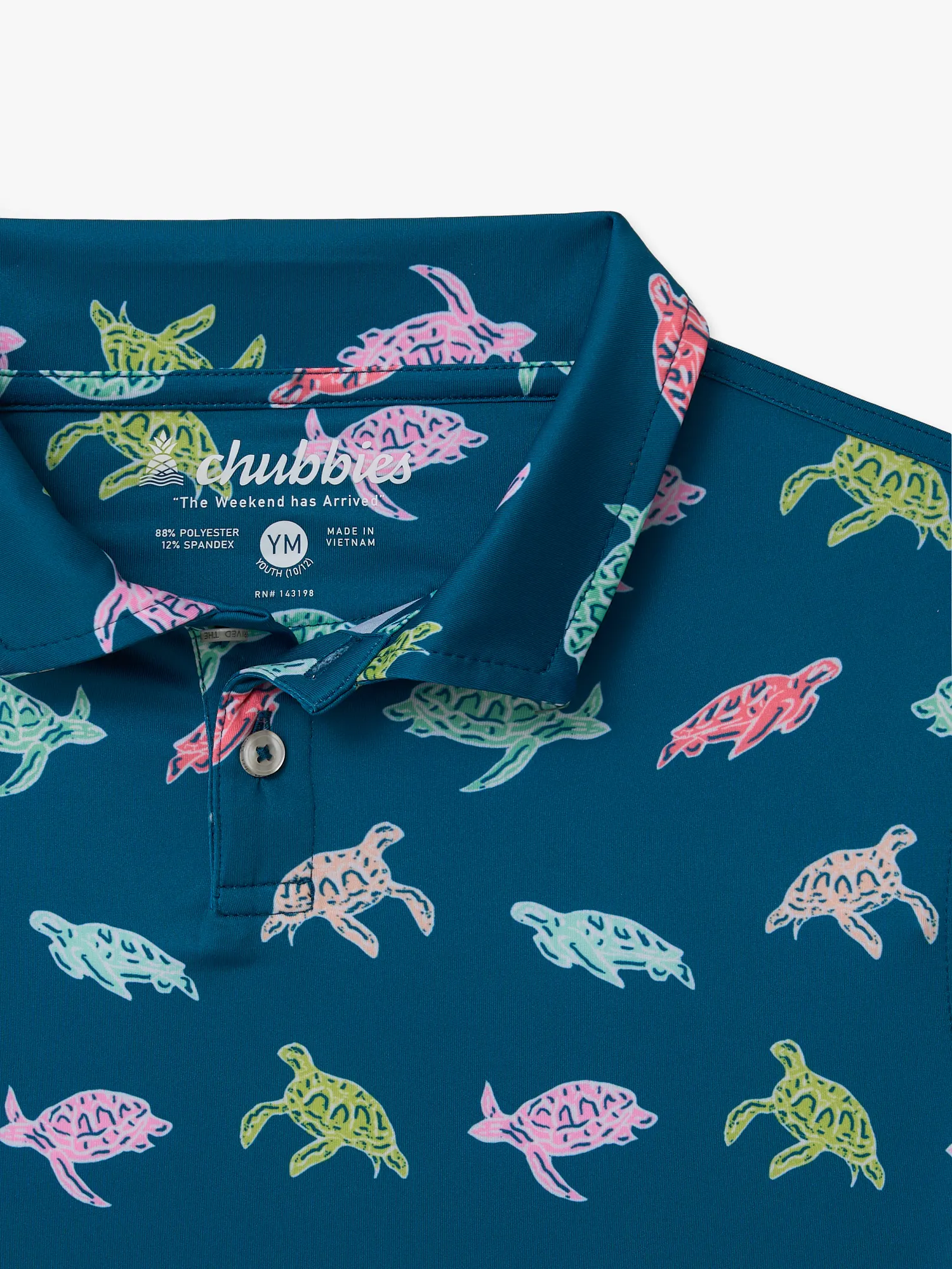 The Turtally Awesome (Boys Performance Polo)
