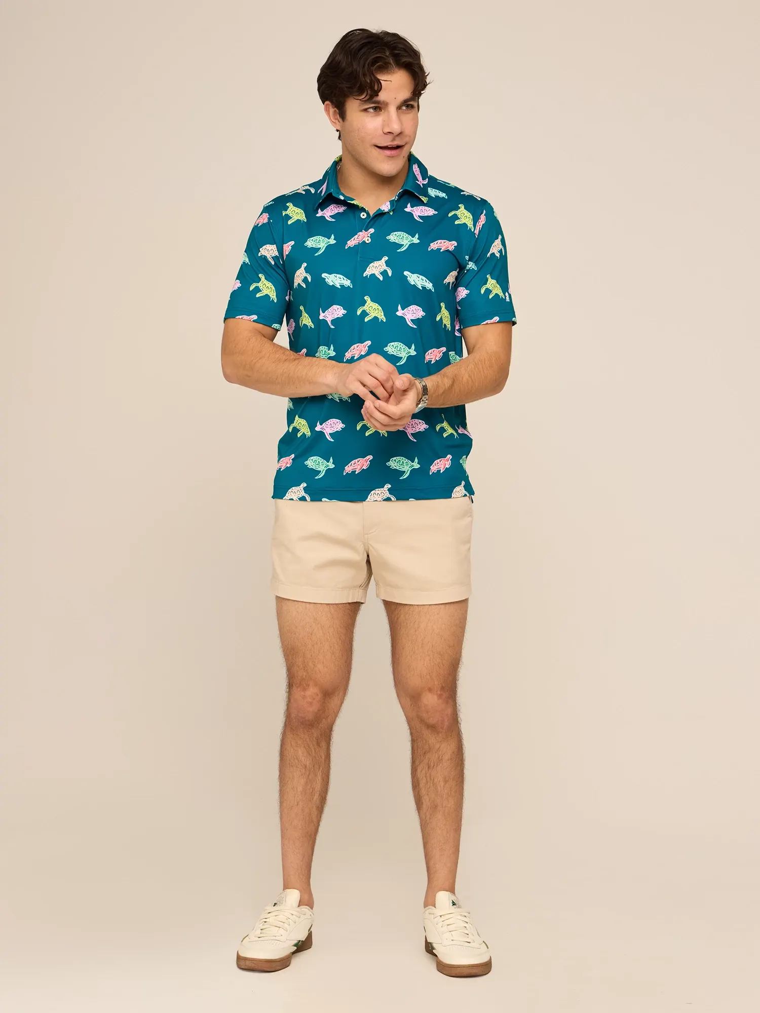 8429-the-turtally-awesome-performance-polo-green-4.webp The Turtally Awesome (Performance Polo)- Green