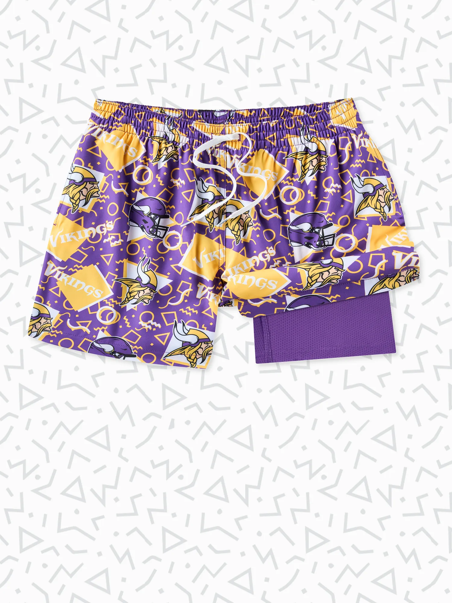 The Vikings Game Day Fit  5.5"  (Classic Lined Swim)
