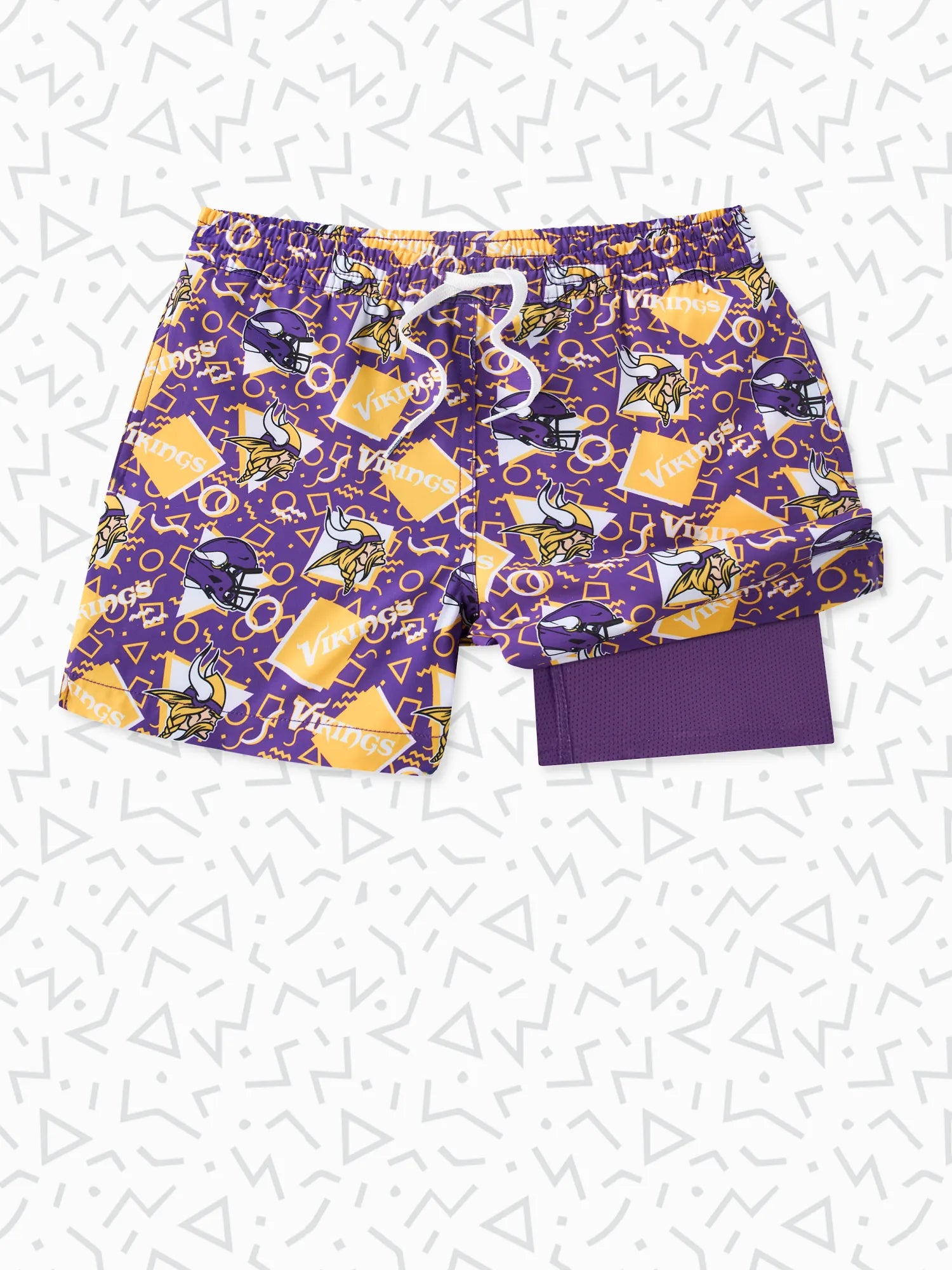 The Vikings Game Day Fit (Boys Classic Lined Trunk)