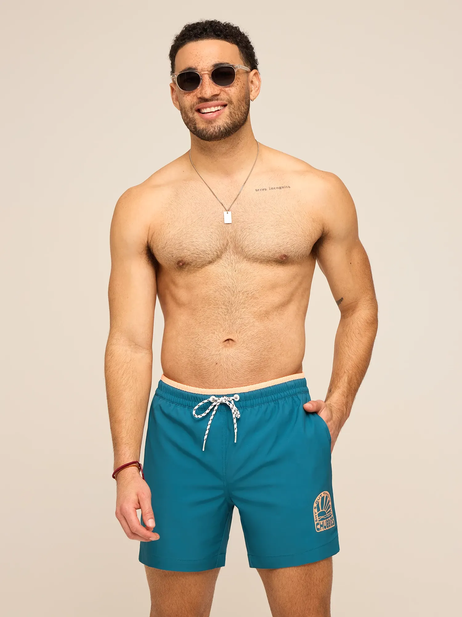 The Rusty Cobalts 5.5" (Classic Lined Swim Trunk w/ SP WB)