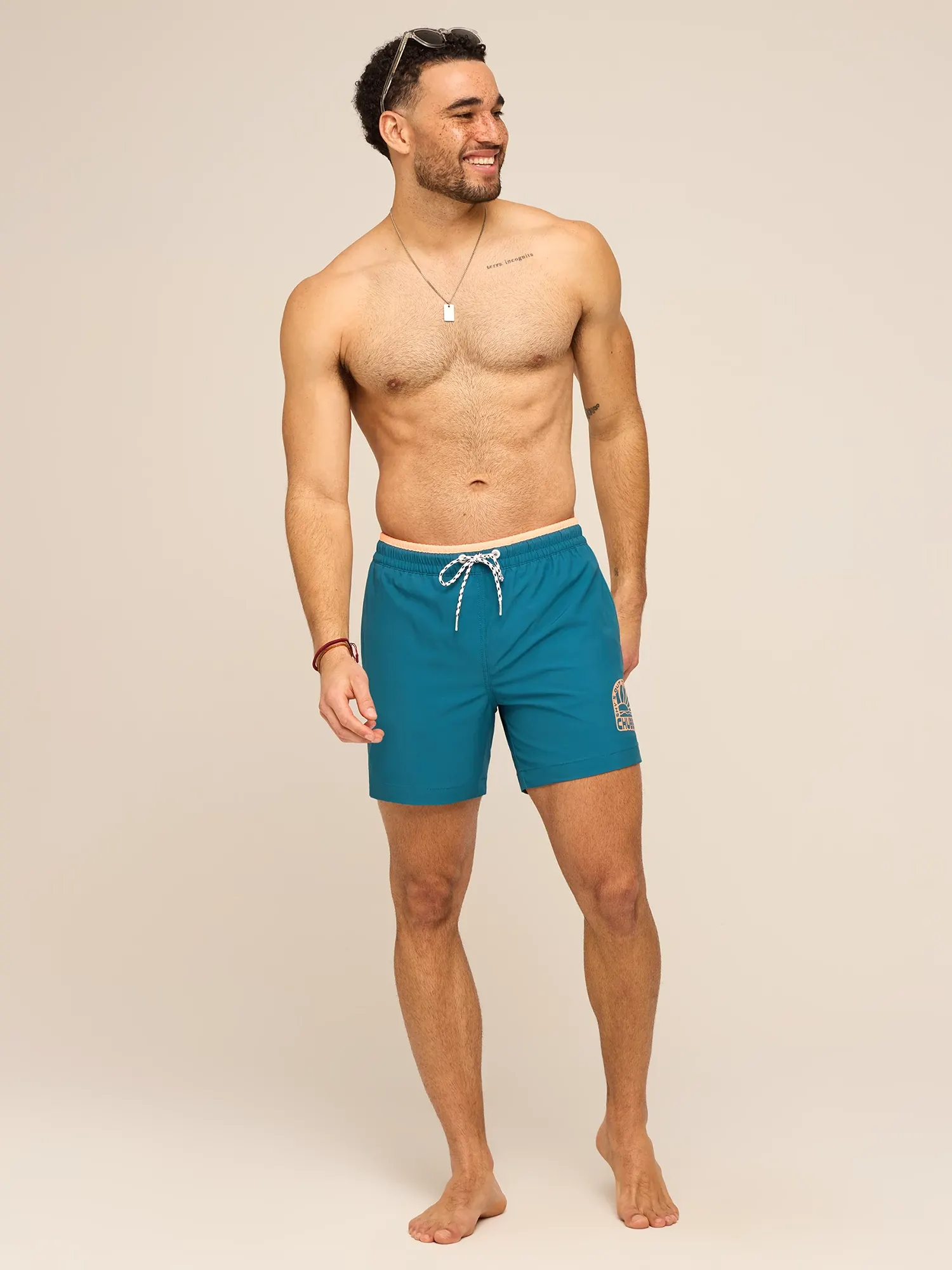 The Rusty Cobalts 5.5" (Classic Lined Swim Trunk w/ SP WB)