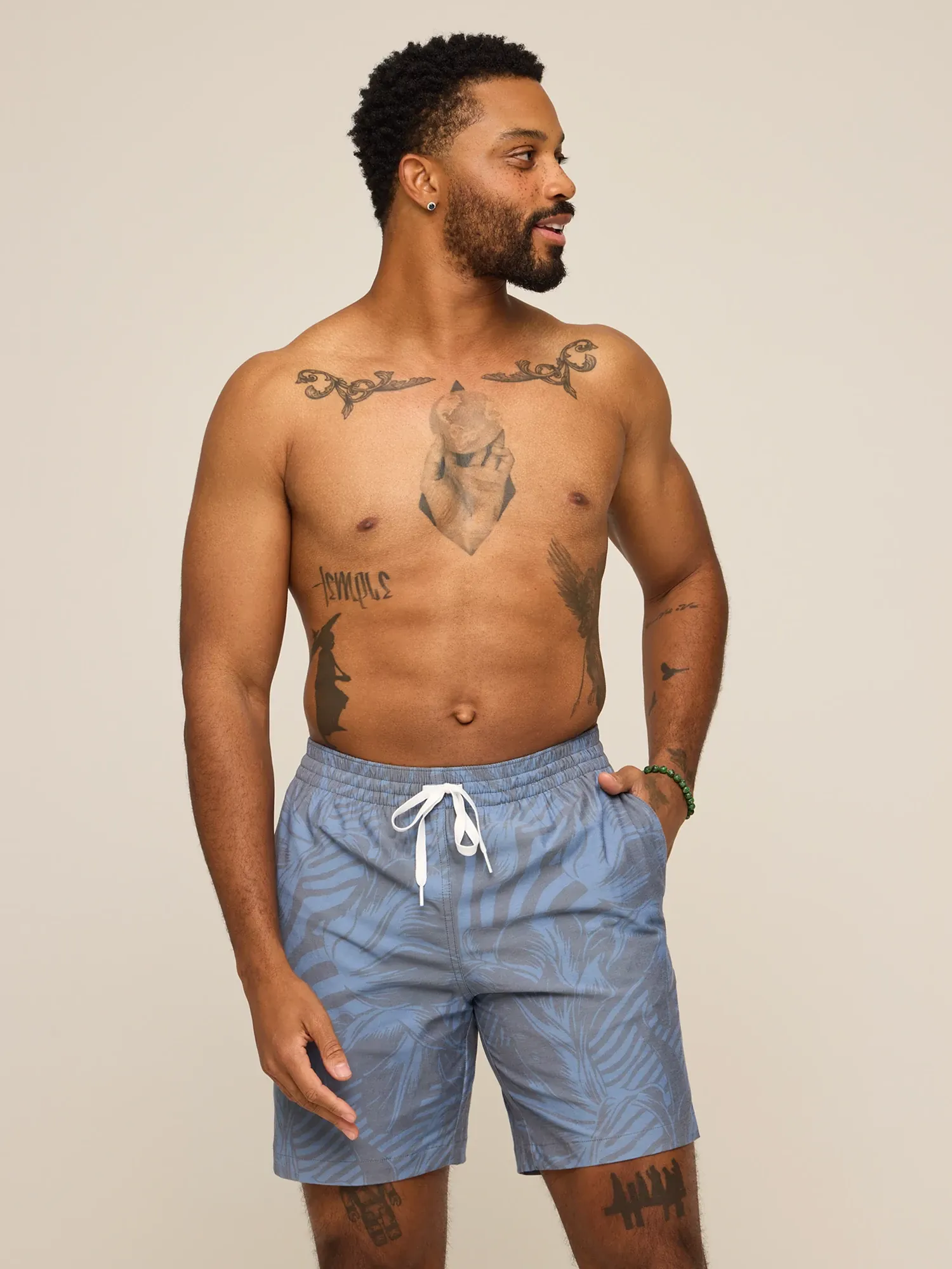 The Indigo Crazies 7" (Classic Swim Trunk)