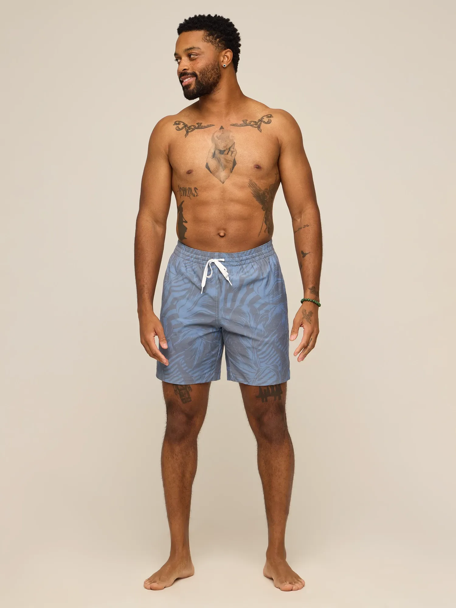 The Indigo Crazies 7" (Classic Swim Trunk)