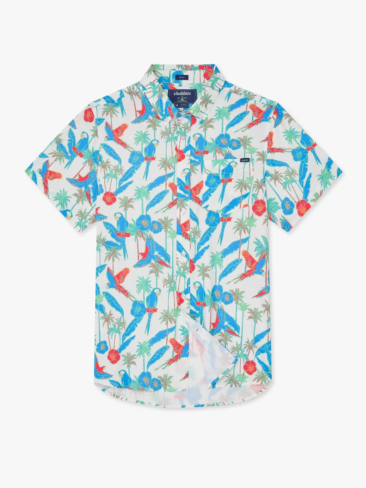 The Flock Party (Performance Friday Shirt)- White